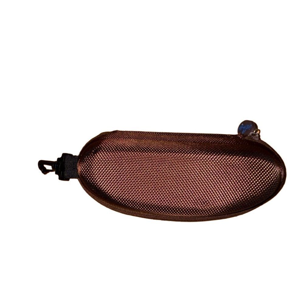 Maui Jim Brown Sunglasses Hard Case w/ Clasp Clip - Picture 6 of 6